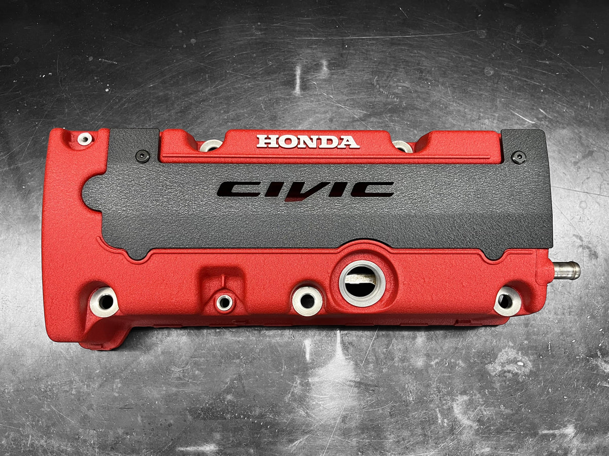 Honda K SERIES K24Z K24Z7 COIL PACK COVER CIVIC SI 9TH Gen WRINKLE BLACK “CIVIC” Ver. 3