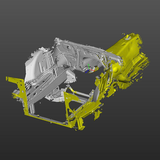 BMW E28 Sedan Engine Bay 3D Scan STL