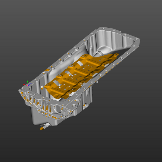 Bmw e9X Oil Pan (N52) 3D Scan STL
