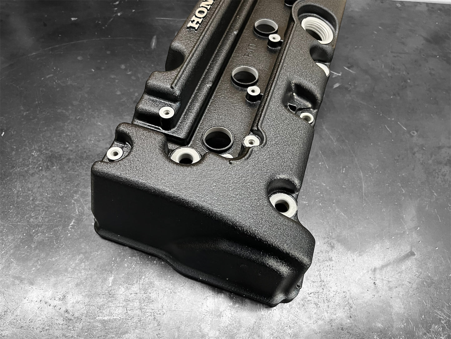 Honda K SERIES K24Z CIVIC SI 9TH GEN VALVE COVER POWDER COATED WRINKLE BLACK