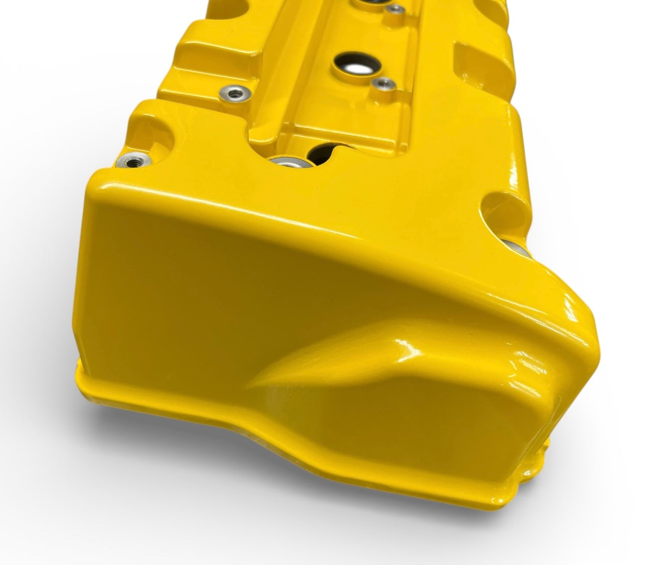 Honda K-SERIES K24 K20 Valve Cover Powder Coated SPOON Style Yellow