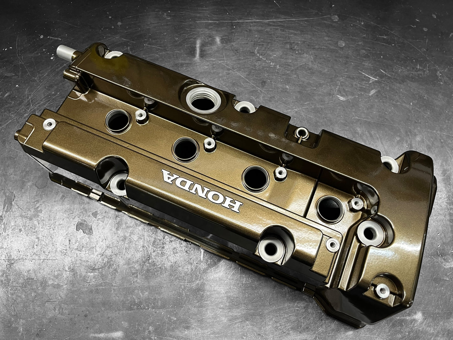 Honda K-SERIES K24 K20 Type R Civic RSX Valve Cover Powder Coated Bronze