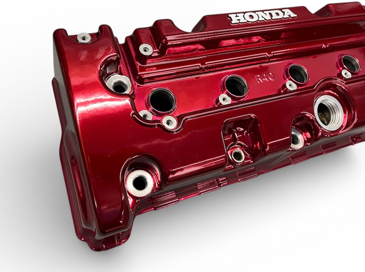 Honda K SERIES K24Z CIVIC SI 9TH GEN VALVE COVER POWDER COATED CANDY RED