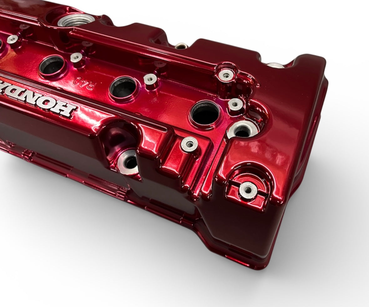Honda K SERIES K24Z CIVIC SI 9TH GEN VALVE COVER POWDER COATED CANDY RED