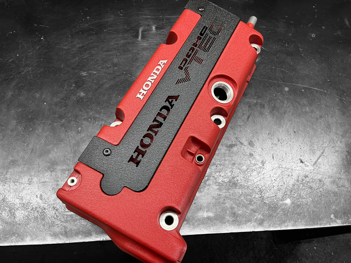 K20 K24 HONDA COIL PACK COVER K-SERIES S2000 Style VTEC DOHC Logo