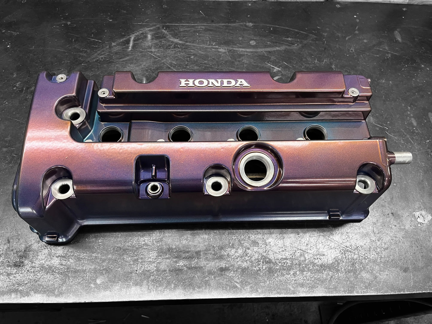 Honda K-SERIES K24 K20 Type R Civic RSX Valve Cover Powder Coated Chameleon