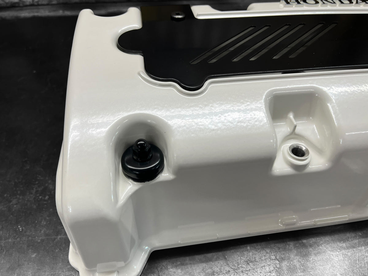 Honda K-Series K20 K24 Valve Cover Grommet Washer & Nut Powder Coated Semi Gloss Black