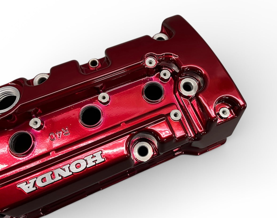 Honda K SERIES K24Z CIVIC SI 9TH GEN VALVE COVER POWDER COATED CANDY RED