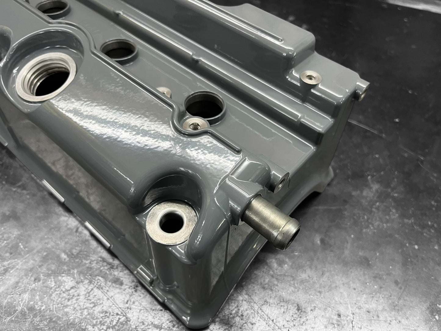 Honda K SERIES K24Z CIVIC SI 9TH GEN VALVE COVER POWDER COATED NARDO GRAY