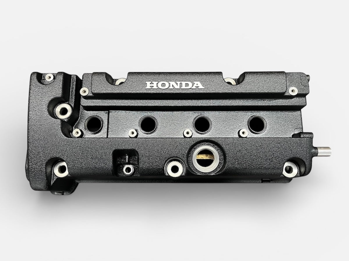 Honda K-SERIES K24 K20 Valve Cover Powder Coated WRINKLE BLACK Type R Civic RSX