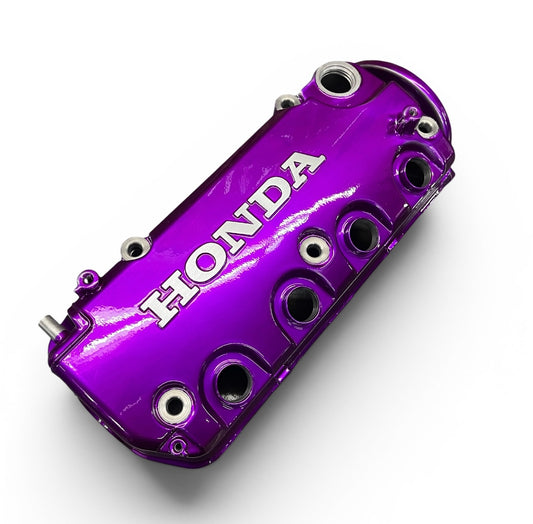 1992-2000 Honda Civic D Series Valve Cover Powder Coated Illusion Violet