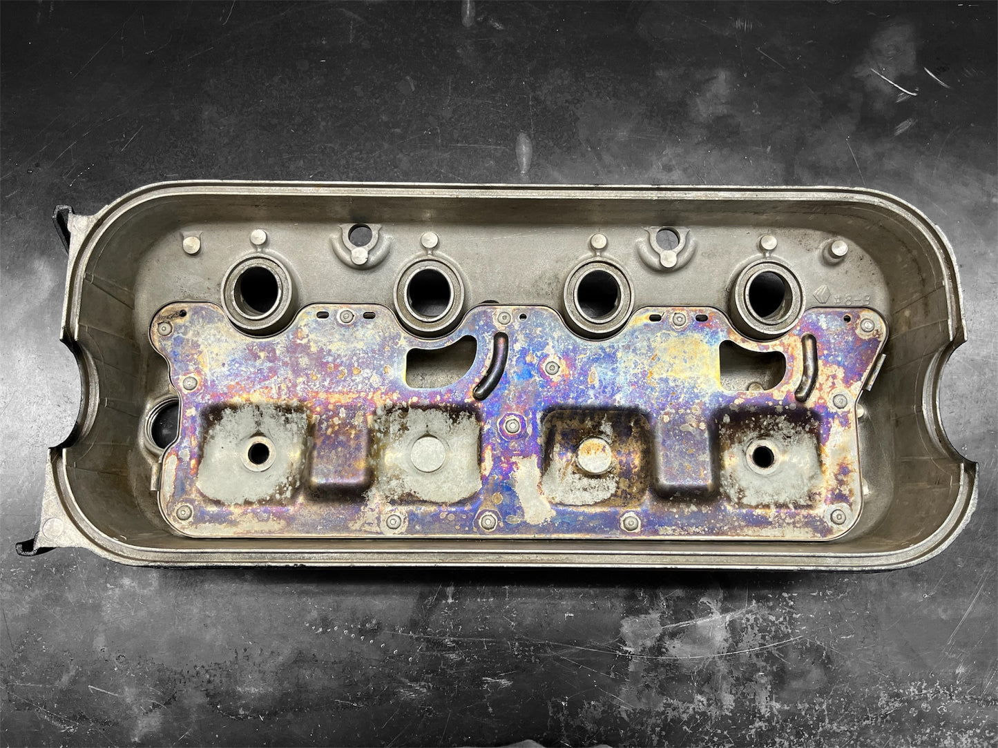 Honda F-Series F22A1 Accord 1990-1993 2.2L Engine Cylinder Head Valve Cover OEM WRINKLE BLACK