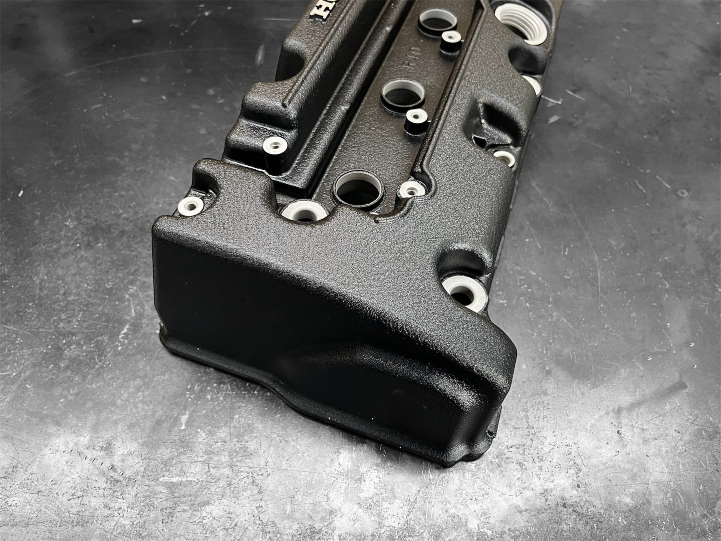 Honda K SERIES K24Z CIVIC SI 9TH GEN VALVE COVER POWDER COATED WRINKLE BLACK