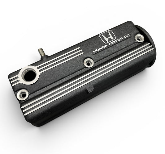 Honda Prelude Accord 86-89 Valve Cover 2.0 Powder Coated Wrinkle Black