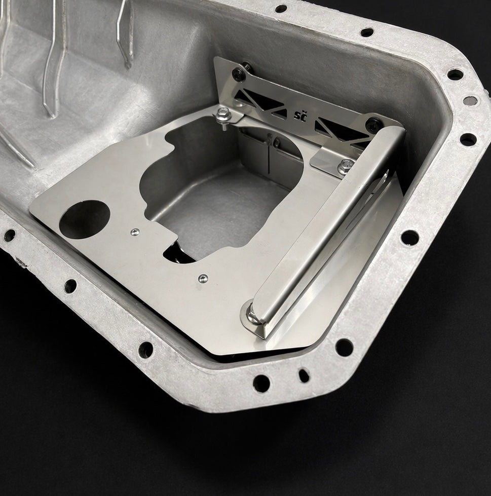 BMW M20 3 / 5-Series E30 / E34 Front Sump Oil Pan Baffle  Oil Starvation Fix