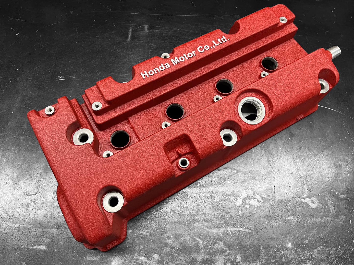 Honda K-SERIES K20 Valve Cover Acura RSX Powder Coated Wrinkle Red