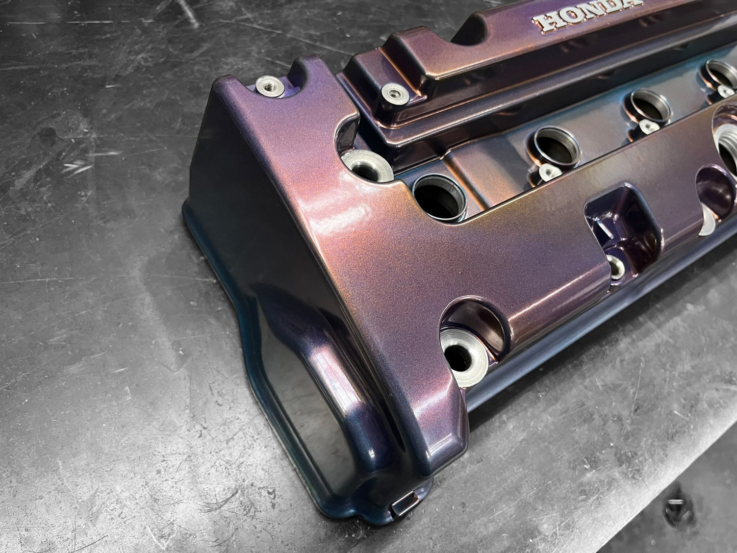Honda K-SERIES K24 K20 Type R Civic RSX Valve Cover Powder Coated Chameleon