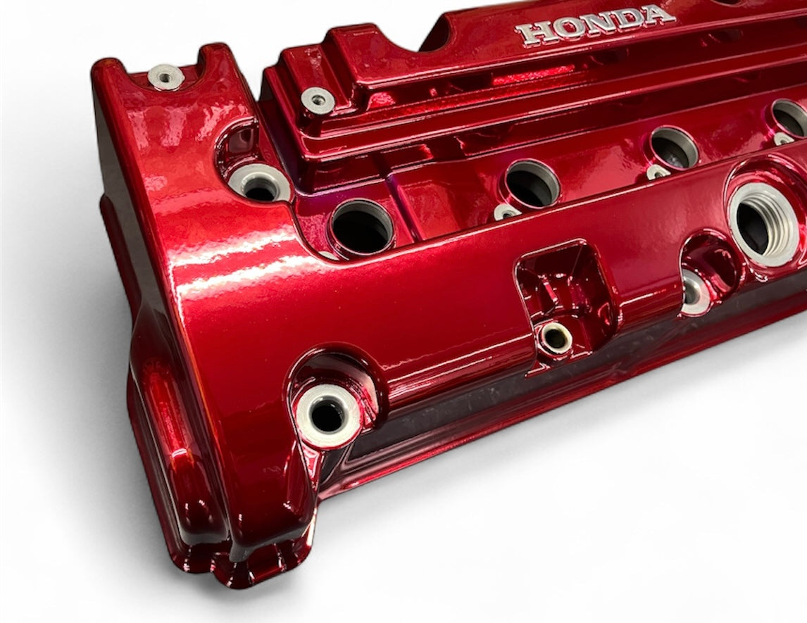 Honda K-SERIES K24 K20 Valve Cover Type R Civic RSX Powder CoatedCANDY RED