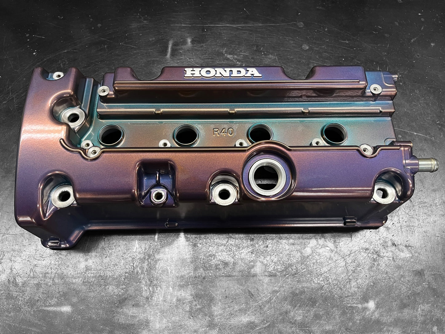 Honda K SERIES K24Z CIVIC SI 9TH GEN VALVE COVER POWDER COATED ALEXANDRITE