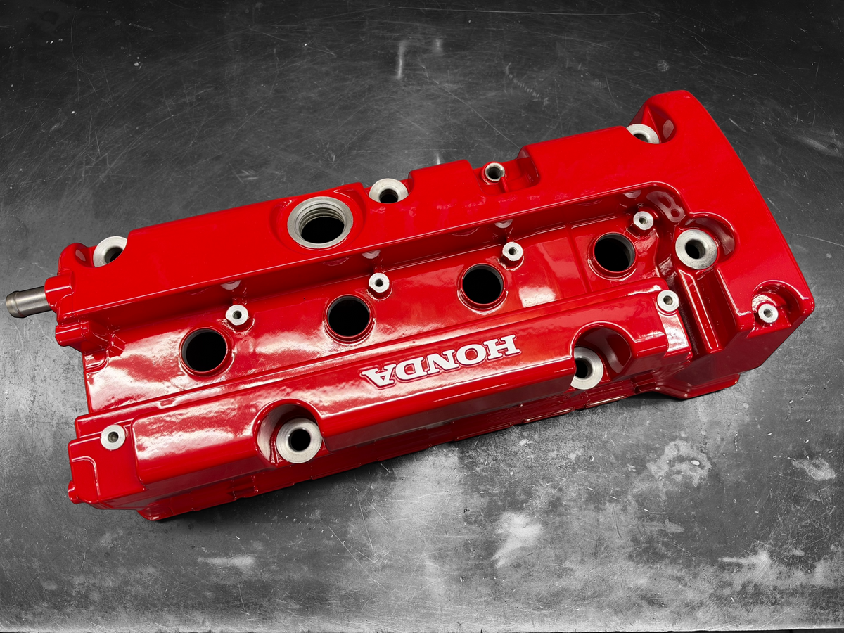 Honda K-SERIES K24 K20 Type R Civic RSX Valve Cover Powder Coated Glossy Red