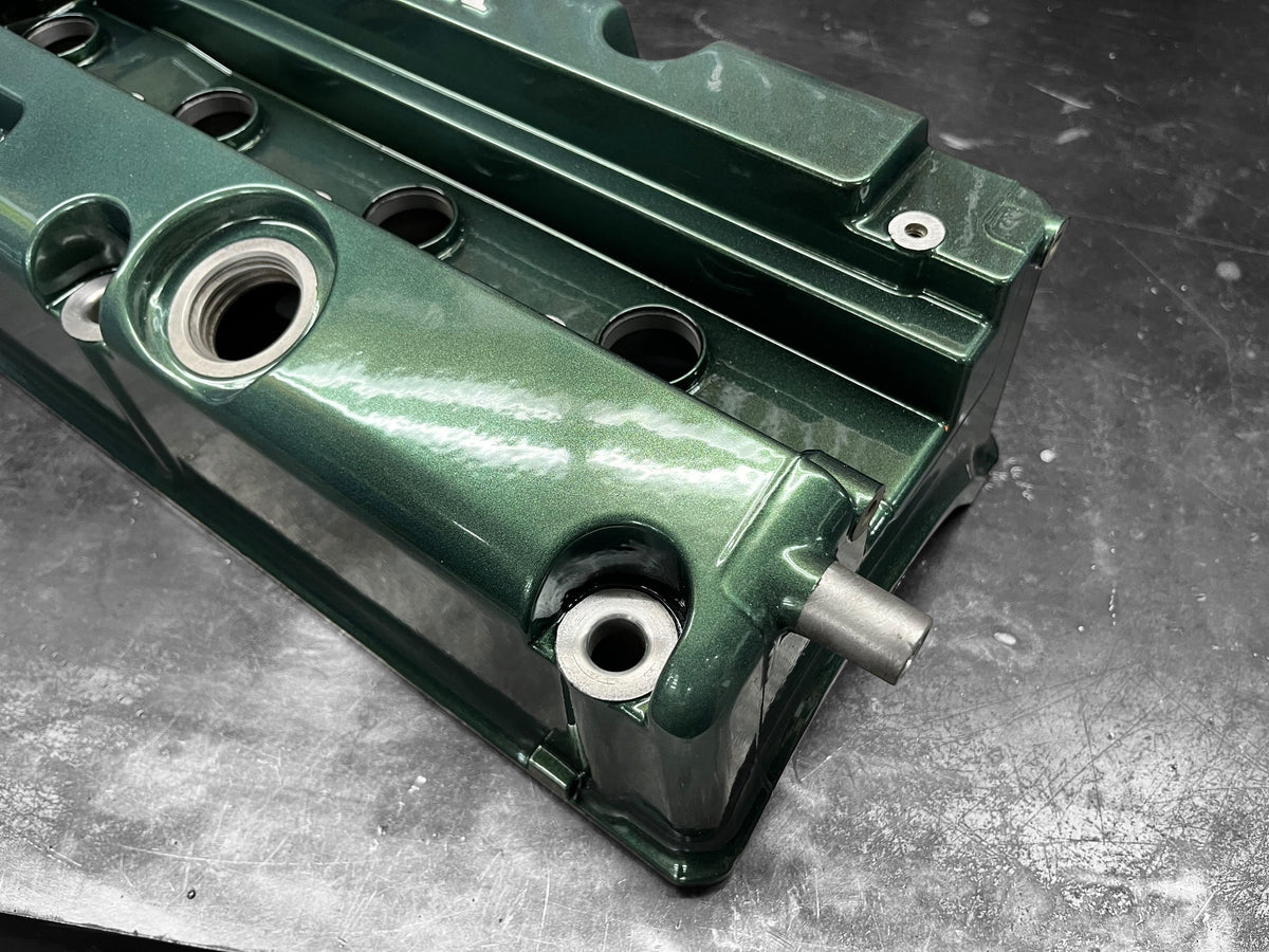 Honda K-SERIES K24 K20 Type R Civic RSX Valve Cover Powder Coated Emerald Green