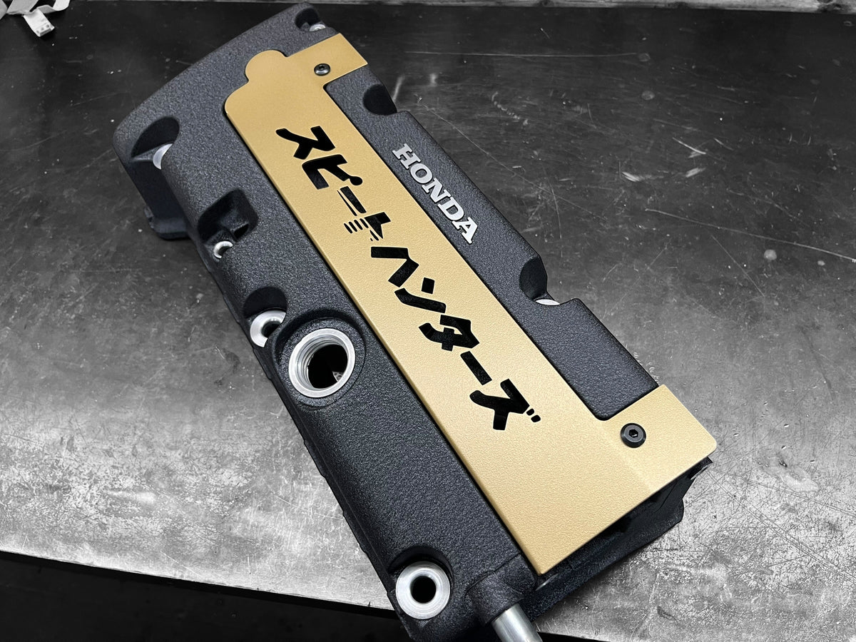 K20 K24 HONDA COIL PACK COVER K-SERIES JDM Powder Coated SATINE GOLD SPEEDHUNTERS