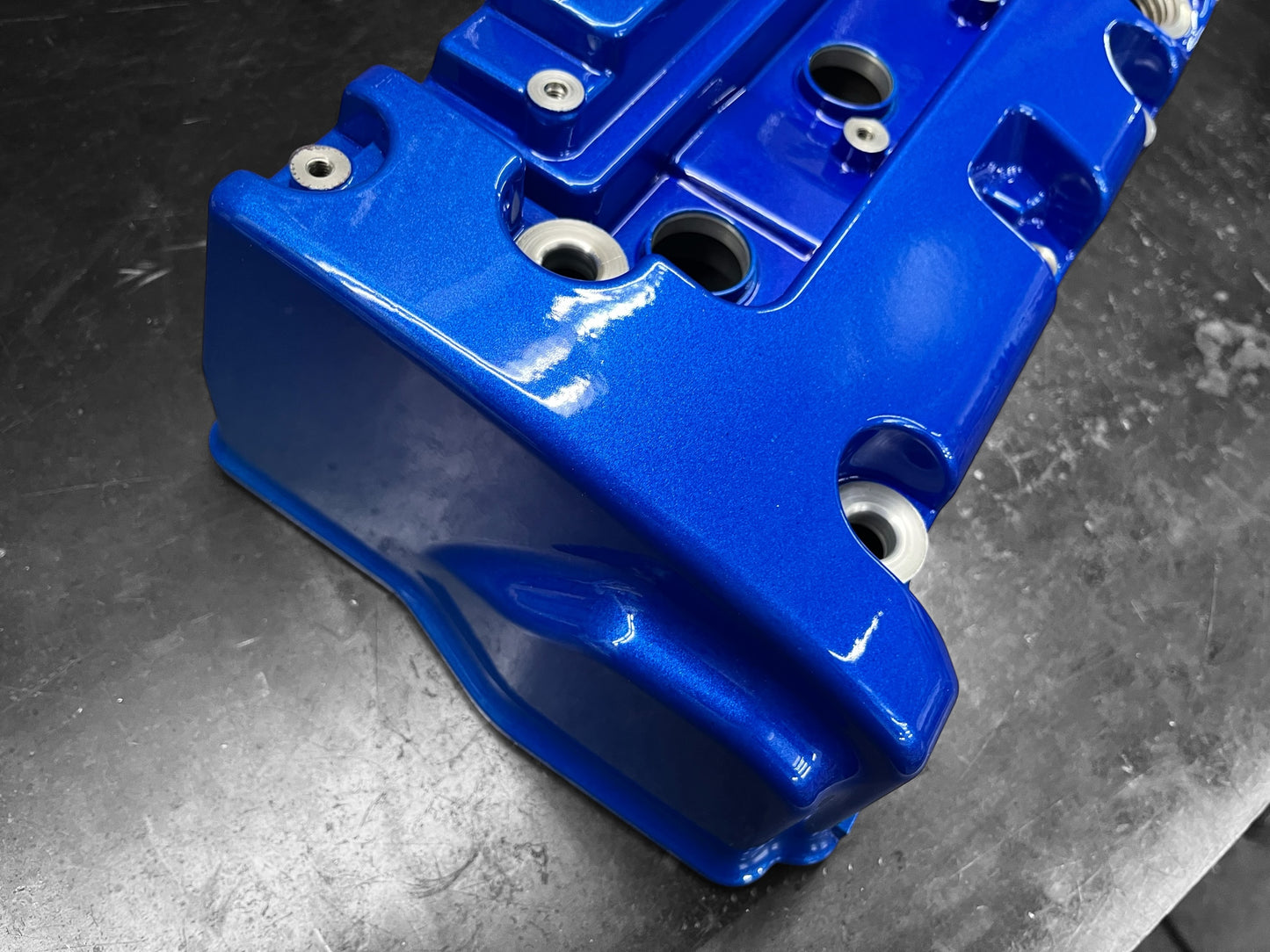 Honda K-SERIES K24 K20 Type R Civic RSX Valve Cover Powder Coated Metallic Blue