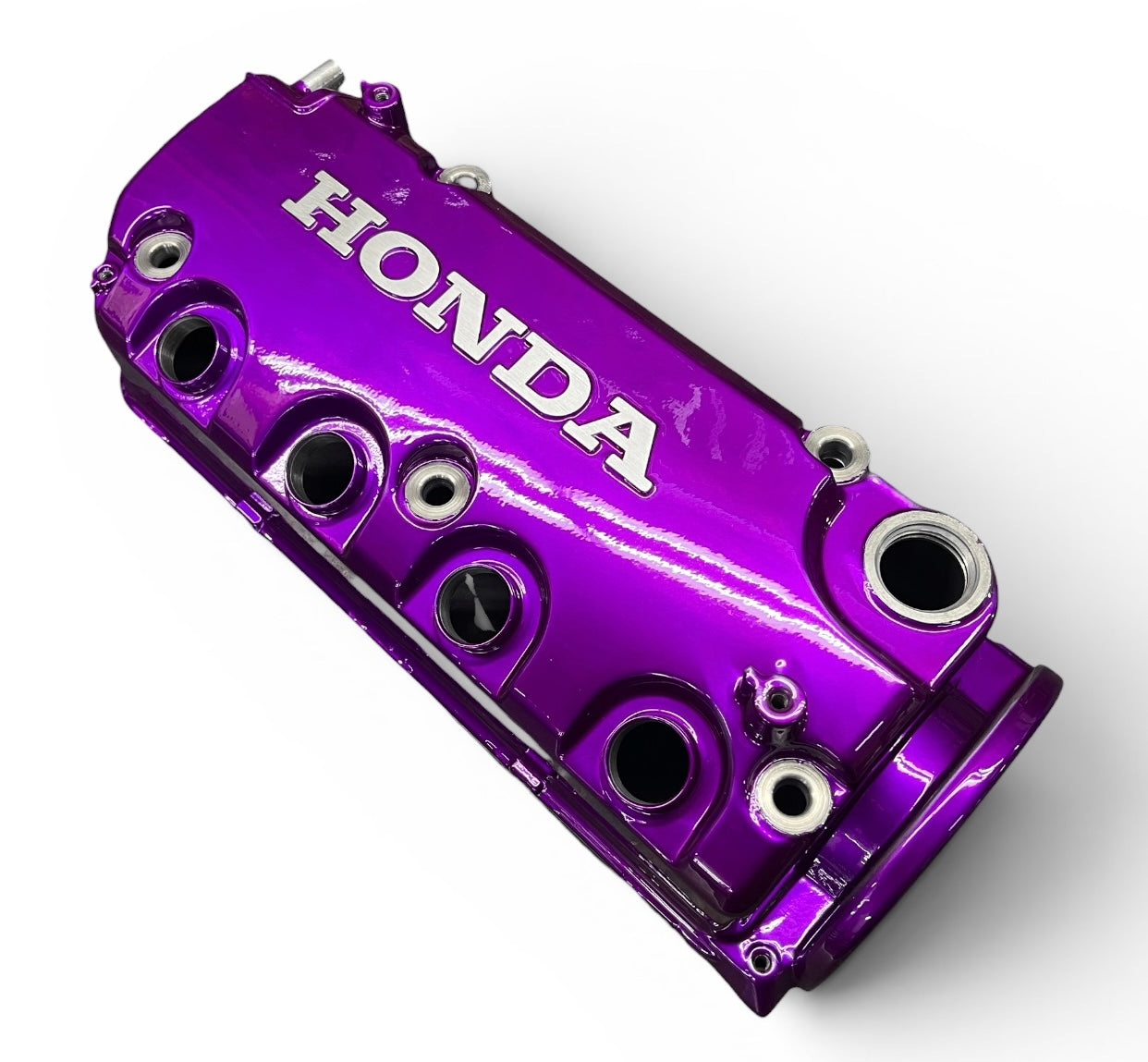 1992-2000 Honda Civic D Series Valve Cover Powder Coated Illusion Violet