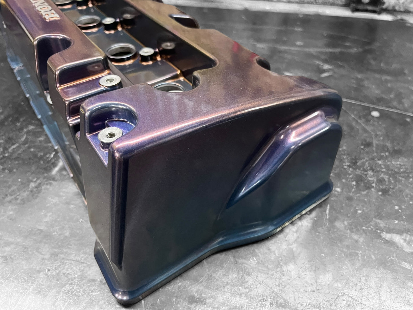 Honda K-SERIES K24 K20 Type R Civic RSX Valve Cover Powder Coated Chameleon