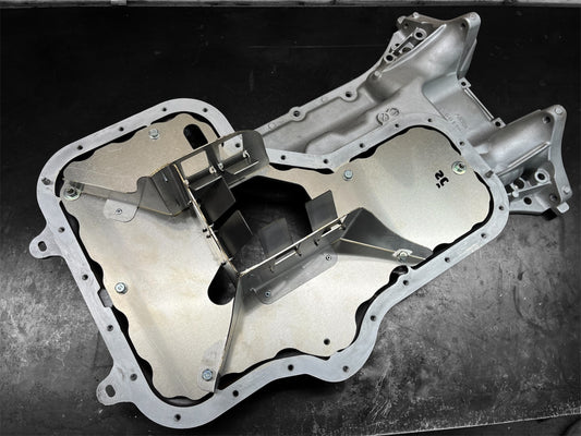 2UZ-FE 4.7 VVTI Toyota Tundra Sequoia GX LX 470 Middle Sump Oil Pan Baffle Anti Oil Starvation Upgrade