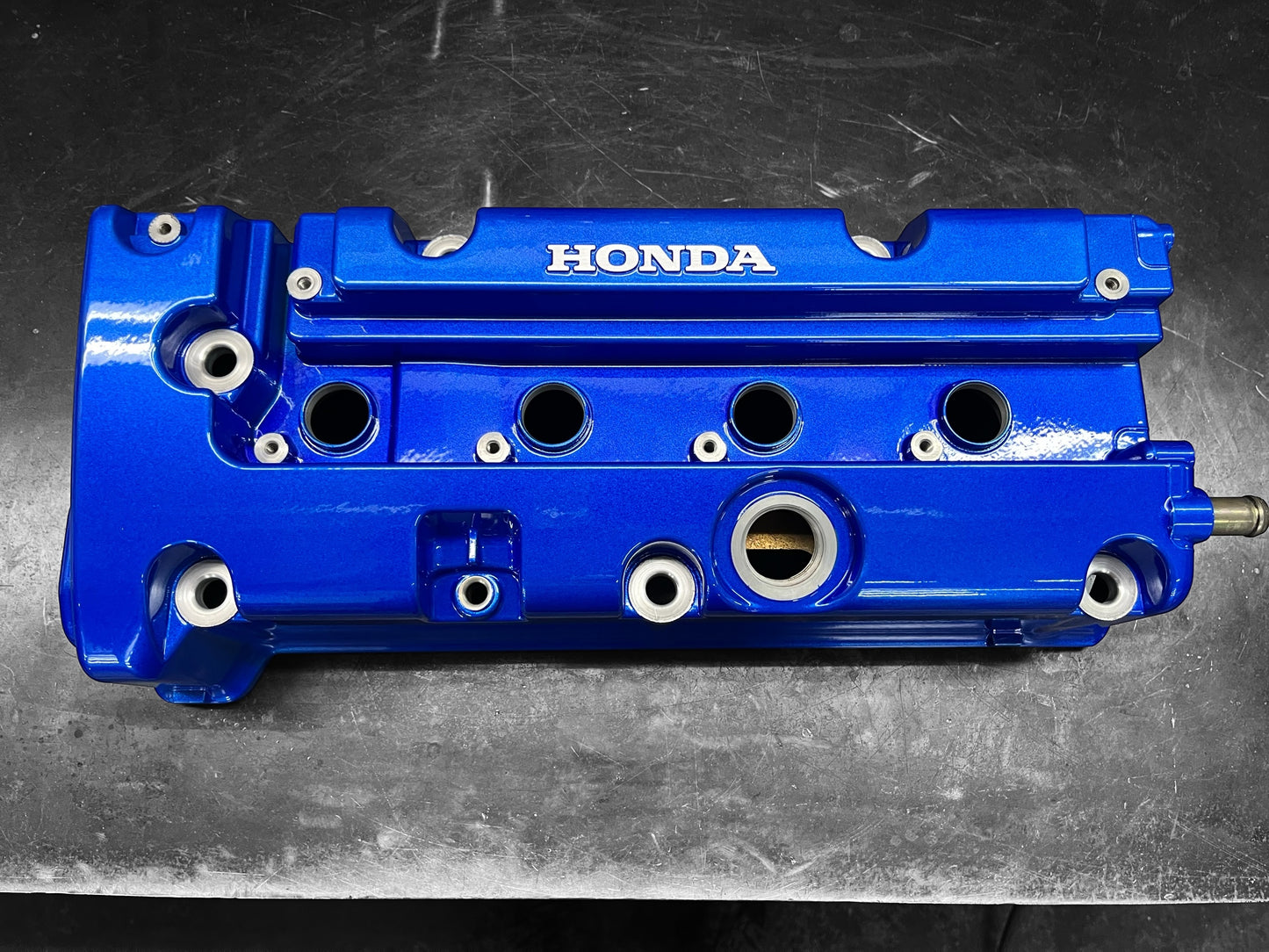 Honda K-SERIES K24 K20 Type R Civic RSX Valve Cover Powder Coated Metallic Blue
