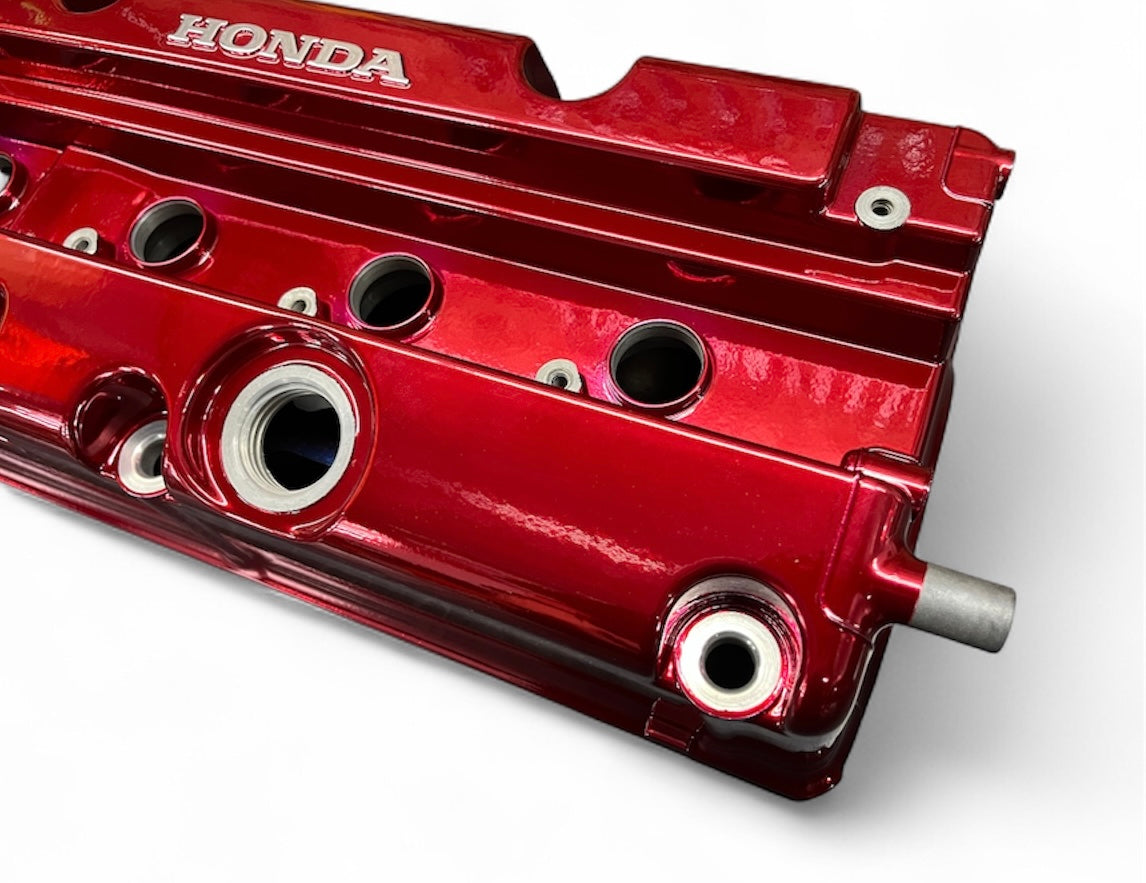 Honda K-SERIES K24 K20 Valve Cover Type R Civic RSX Powder CoatedCANDY RED