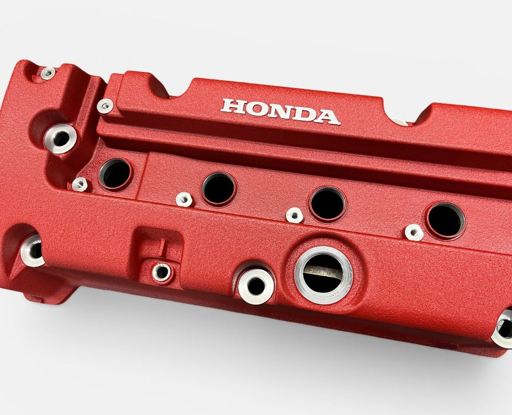 Honda K-SERIES K24 K20 Valve Cover Type R Civic RSX Powder Coated WRINKLE RED