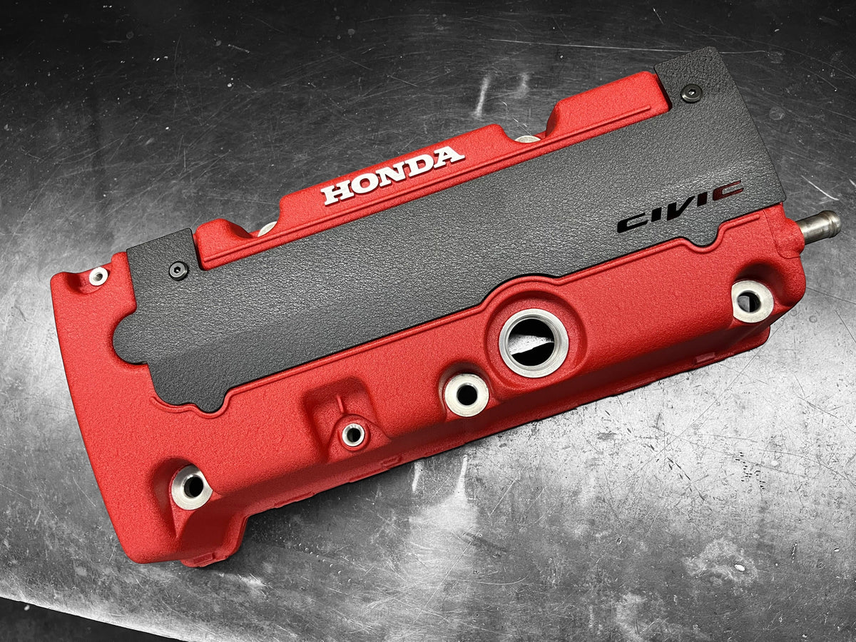 Honda K SERIES K24Z K24Z7 COIL PACK COVER CIVIC SI 9TH Gen WRINKLE BLACK “CIVIC” Ver. 2