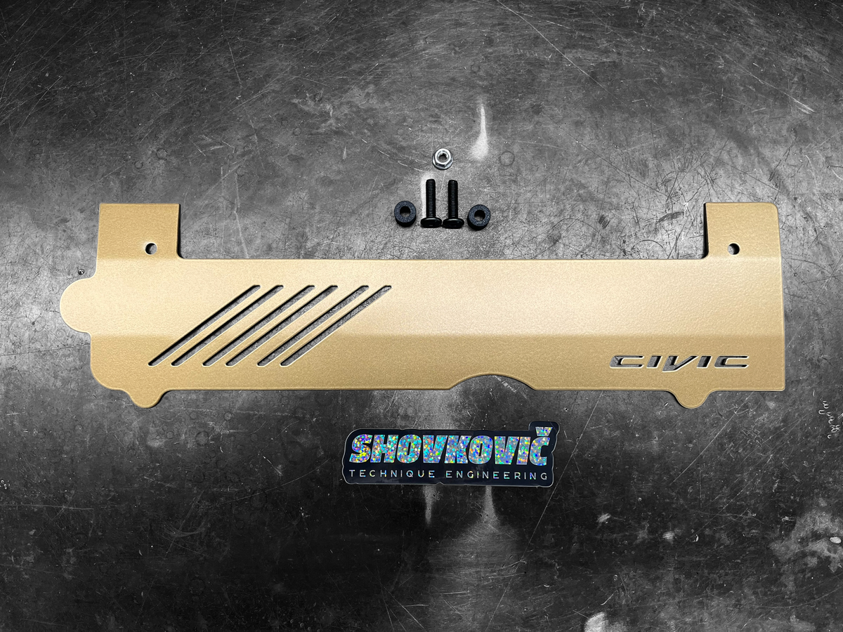 Honda K SERIES K24Z K24Z7 COIL PACK COVER CIVIC SI 9TH Gen SATIN GOLD “CIVIC”