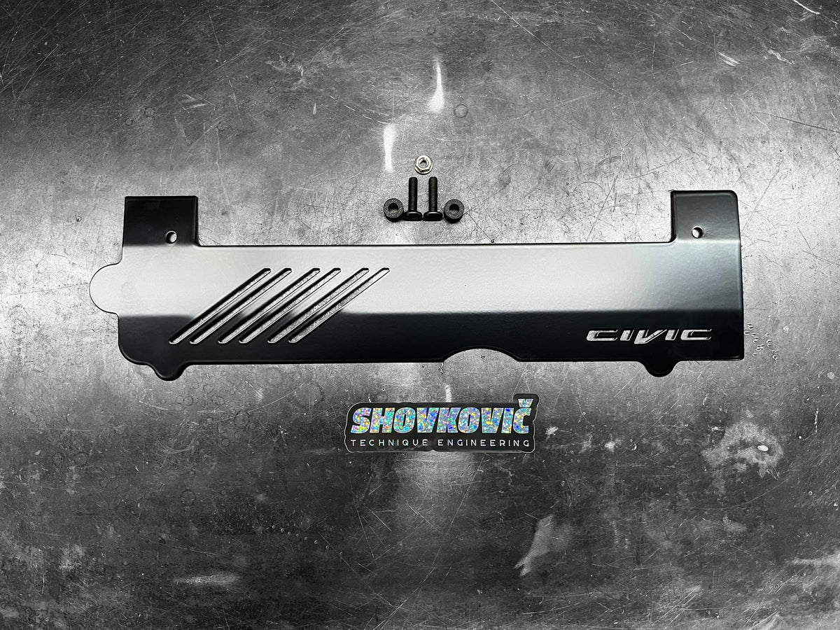 Honda K SERIES K24Z COIL PACK COVER CIVIC SI 9TH Gen Semi Gloss BLACK "CIVIC"