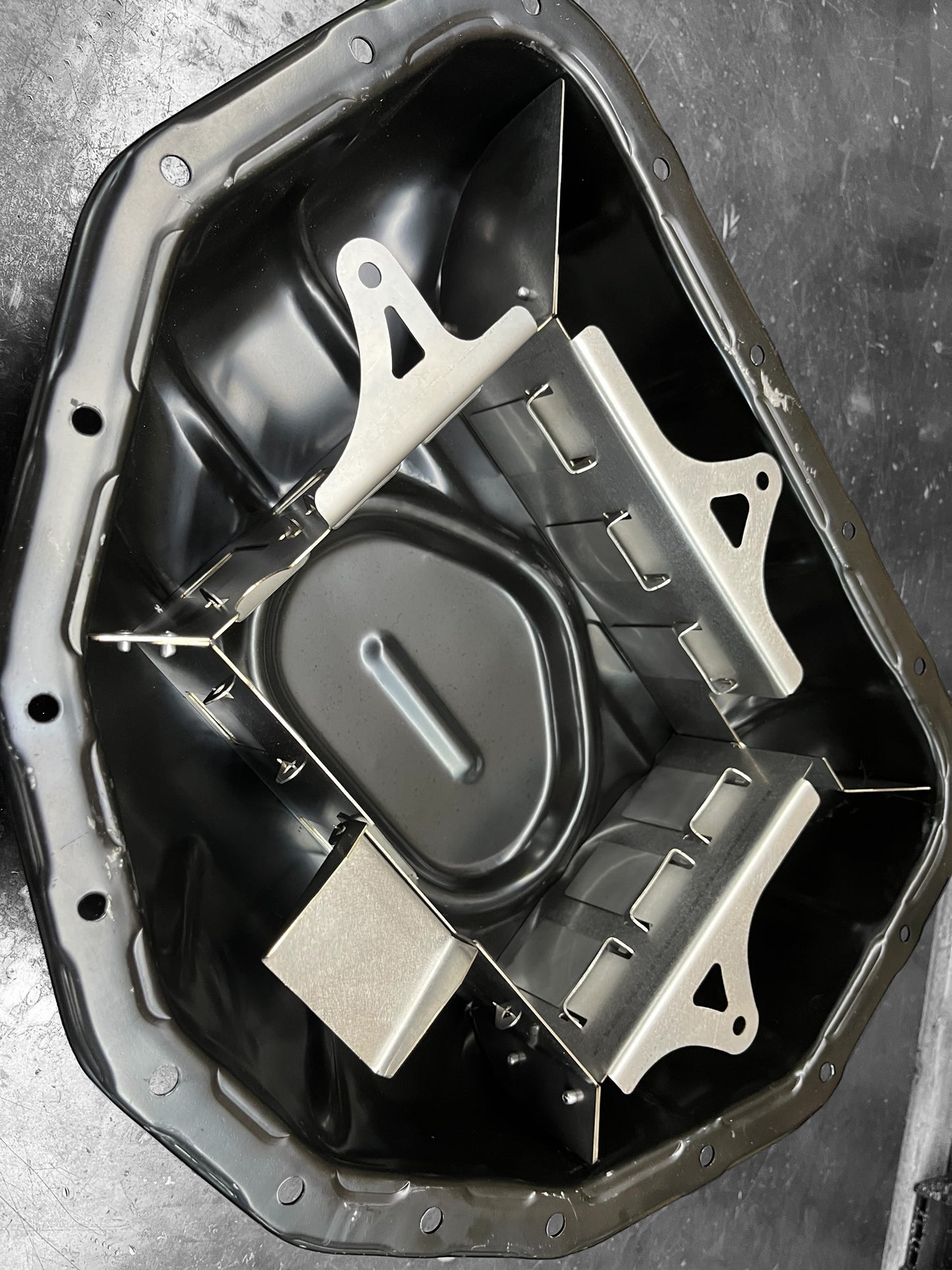 1JZ / 2JZ Toyota Front Sump Oil Pan Baffle Anti Oil Starvation Upgrade JDM TYPE F2