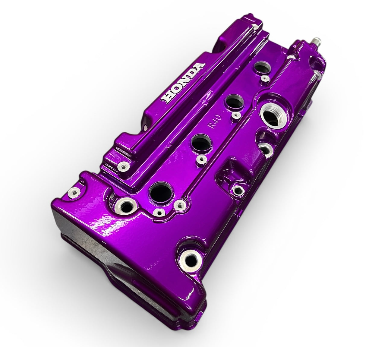 Honda K-SERIES K24Z CIVIC SI 9TH GEN Valve Cover Powder Coated Illusion Violet Purple