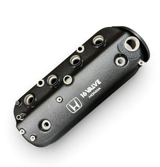 Honda F-Series F22A1 Accord 1990-1993 2.2L Engine Cylinder Head Valve Cover OEM WRINKLE BLACK