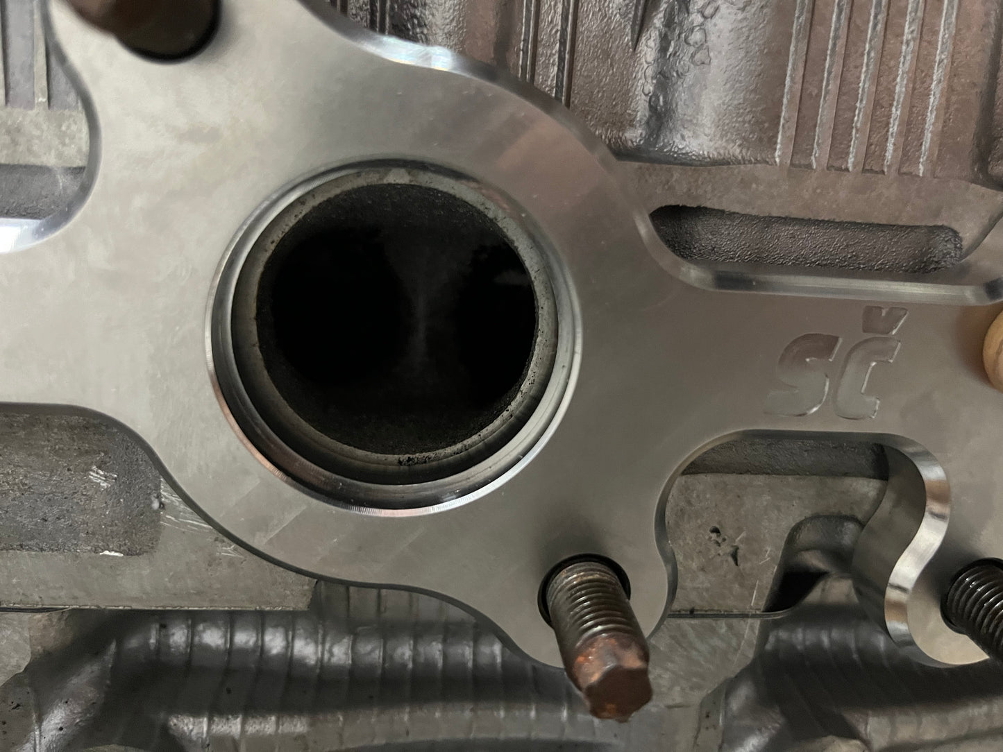 1UZ 2UZ 3UZ-FE Stainless Steel Exhaust Manifold Flange Pair Billet CNC Machined