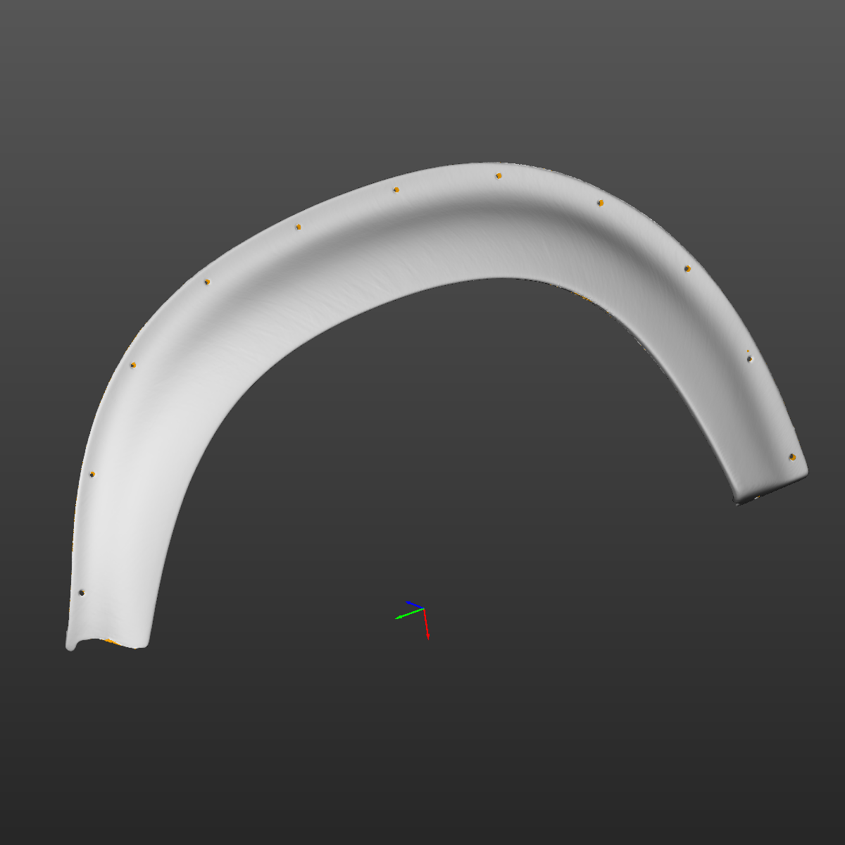 Bmw E20 2002 Turbo OEM Fender Flares 3D Scan STL