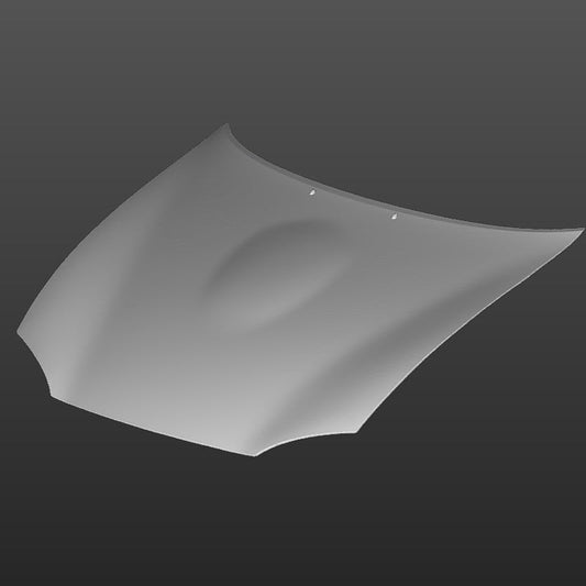 Mazda MX-5 Miata NB Hood 3D Scan STL