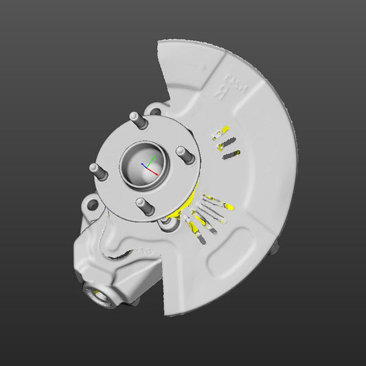 Mazda MX-5 Miata ND Front Right Knuckle 3D Scan STL