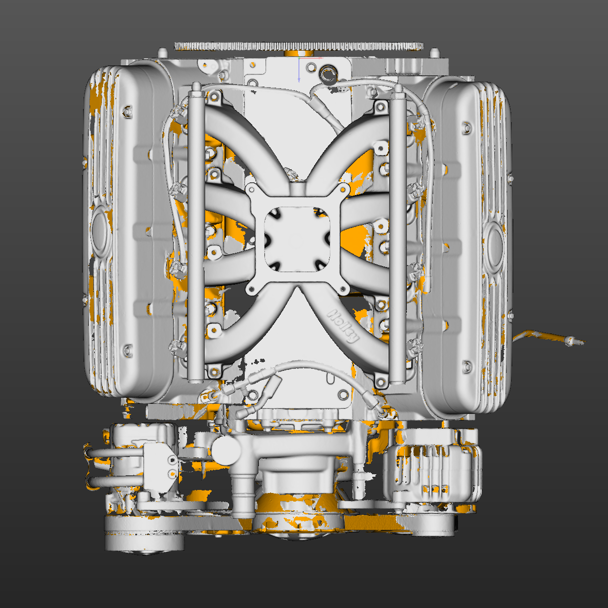 Engine LS3 3D Scan STL