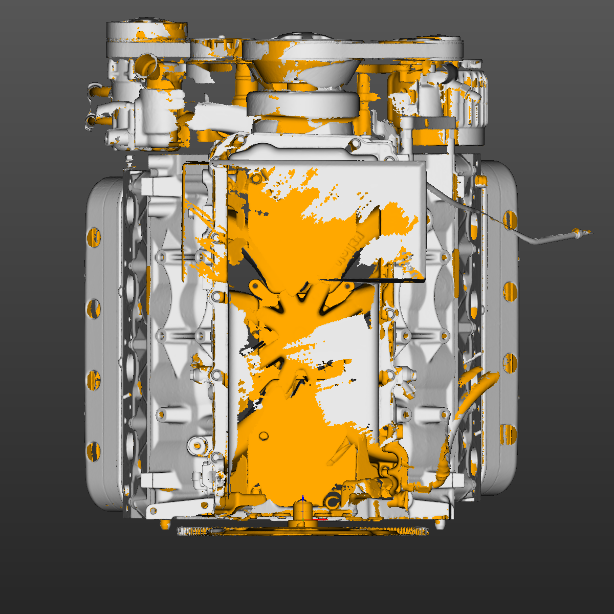 Engine LS3 3D Scan STL