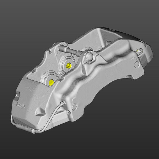 Porsche Cayenne Front LH Caliper 18Z 3D Scan + CAD