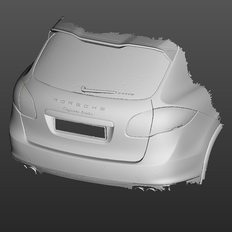 Porsche Cayenne Turbo tailgate 3D Scan STL