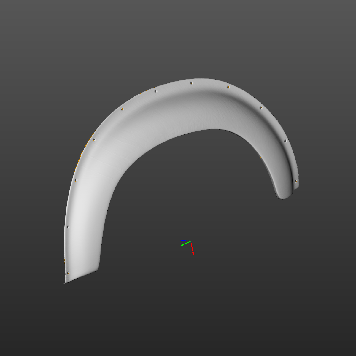 Bmw E20 2002 Turbo OEM Fender Flares 3D Scan STL