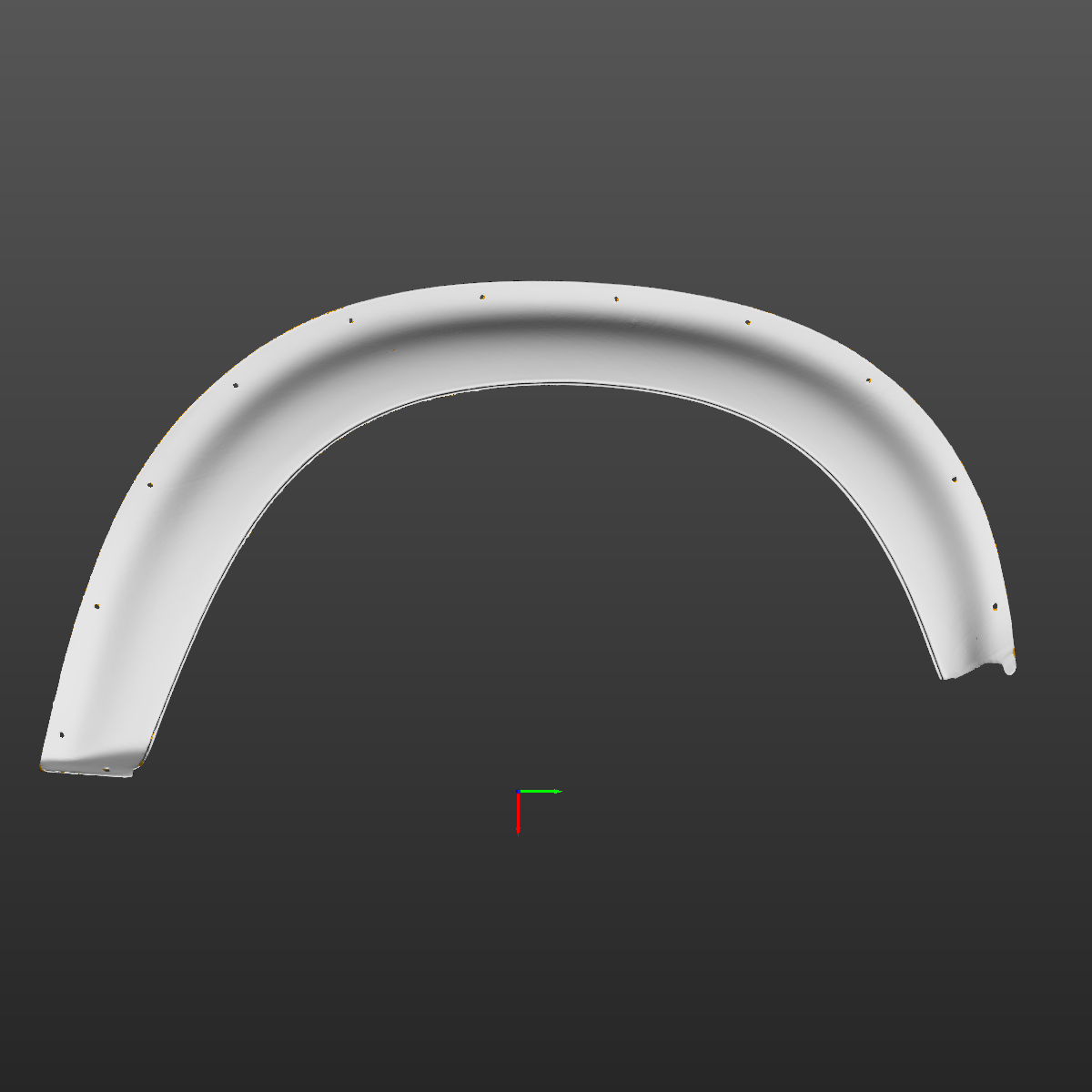 Bmw E20 2002 Turbo OEM Fender Flares 3D Scan STL