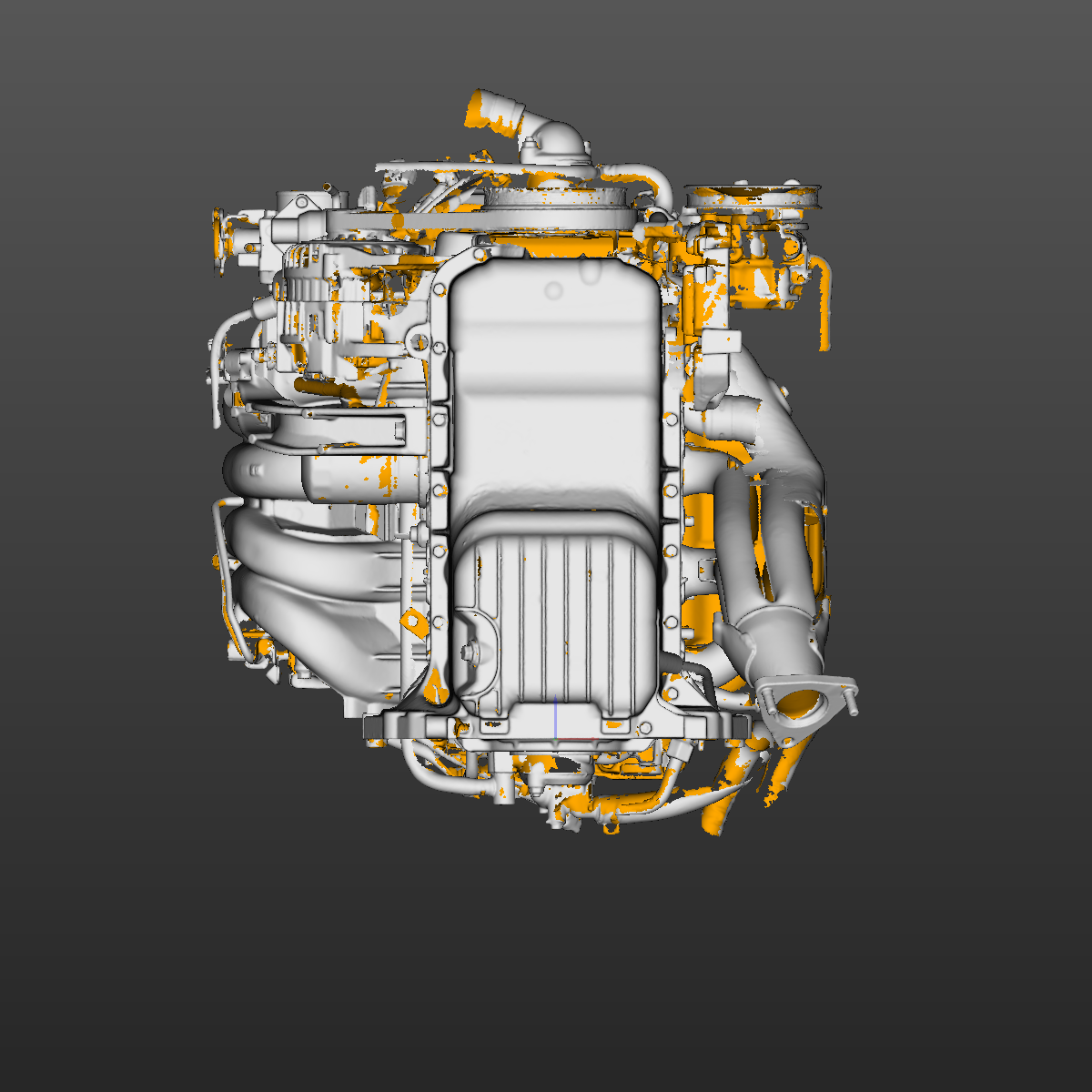 Engine Mazda MX-5 Miata NB 1.8 3D Scan STL